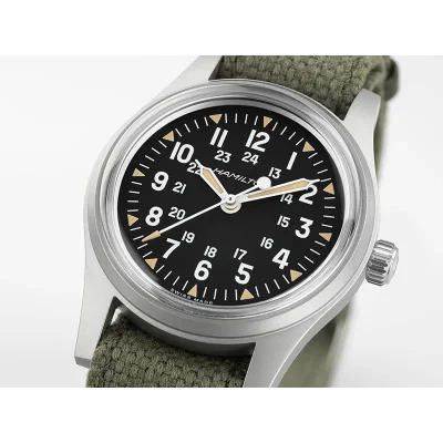 Hamilton Khaki Field H69399930 mekanisk 36 mm svart