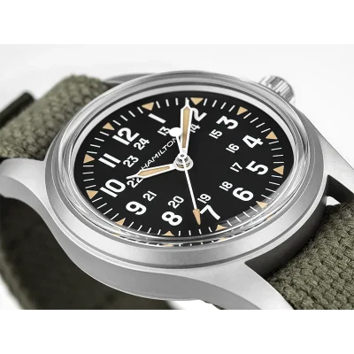 Hamilton Khaki Field H69399930 mekanisk 36 mm svart