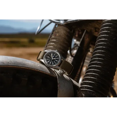 Hamilton Khaki Field H69399930 mekanisk 36 mm svart