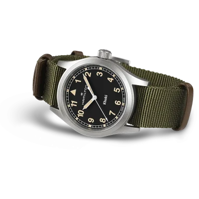 Hamilton H69401930 Khaki Field Svart 38 mm Quartz