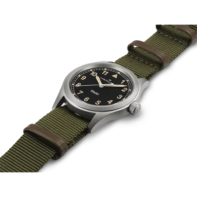 Hamilton H69401930 Khaki Field Svart 38 mm Quartz