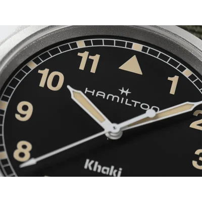 Hamilton H69401930 Khaki Field Svart 38 mm Quartz