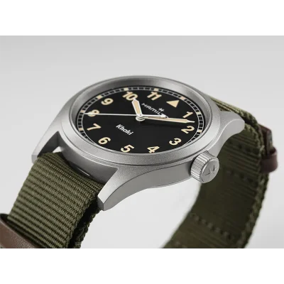 Hamilton H69401930 Khaki Field Svart 38 mm Quartz