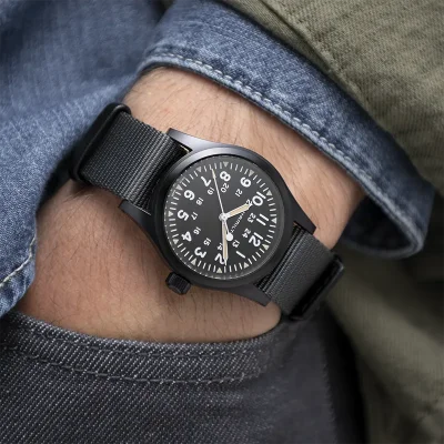 KHAKI FIELD M38-PVDBK-BK-N-GR
