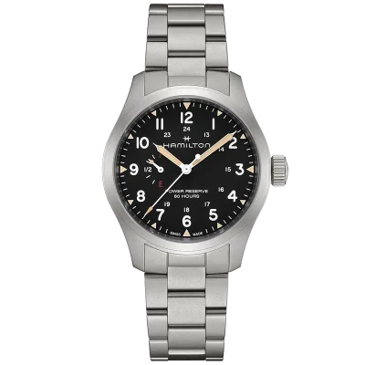 KHAKI FIELD POWER RESERVE M40-BK-BRC