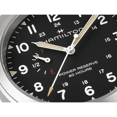 KHAKI FIELD POWER RESERVE M40-BK-BRC
