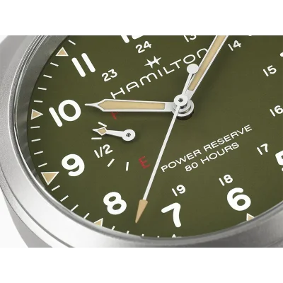 KHAKI FIELD POWER RESERVE M40-GN-BRC