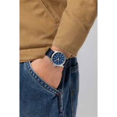KHAKI FIELD POWER RESERVE M40-BU-N-BU