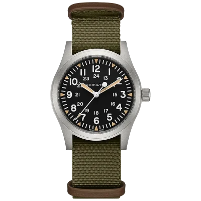 Hamilton H69529933 Khaki Field Mekanisk Klokke 42 mm