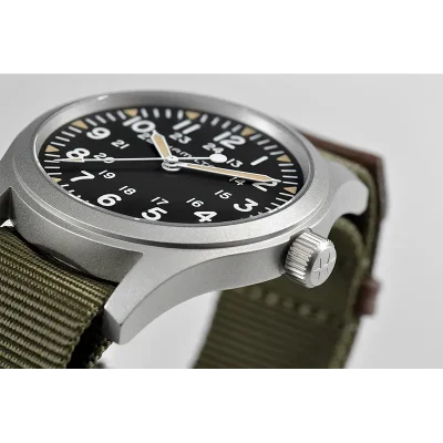 Hamilton H69529933 Khaki Field Mekanisk Klokke 42 mm