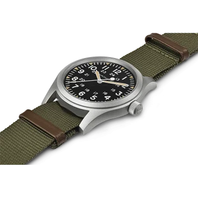 Hamilton H69529933 Khaki Field Mekanisk Klokke 42 mm