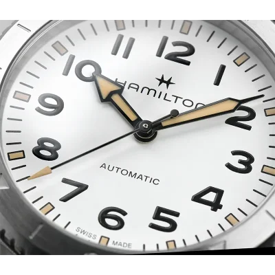 Hamilton H70225110 Klokke i Rustfritt St�l med Safirglass