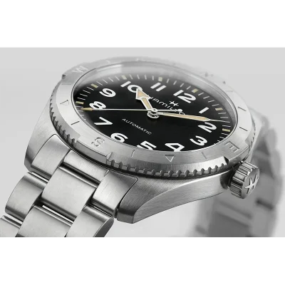 Hamilton Khaki Field H70315130 Sort 41 mm