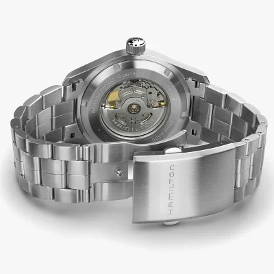 Hamilton Khaki Field H70605140 bl� mekanisk klokke