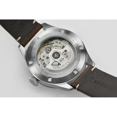Hamilton H76205530 mekanisk klokke i rustfritt st�l