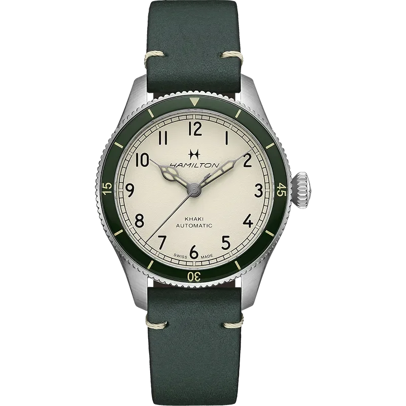Hamilton Khaki Aviation H76255810 Rustfritt st�l 38 mm