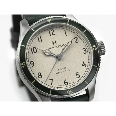 Hamilton Khaki Aviation H76255810 Rustfritt st�l 38 mm