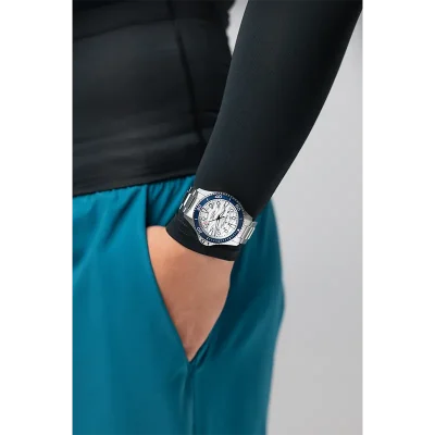 Hamilton H82425110 Khaki Navy mekanisk klokke hvit 40 mm