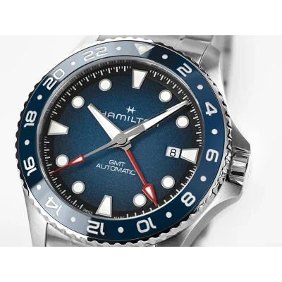 Hamilton Khaki Navy H82535140 43 mm mekanisk automatisk