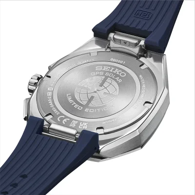 Seiko HAB004J1 Bl� Safirglass Quartz Klokke