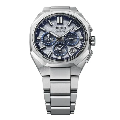 Seiko HAB004J1 Bl� Safirglass Quartz Klokke