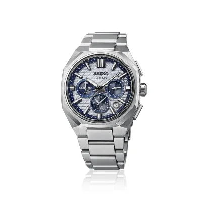 Seiko HAB004J1 Bl� Safirglass Quartz Klokke