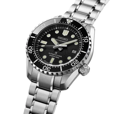 Seiko Prospex HBF001J1 mekanisk dykkerklokke svart 42 mm