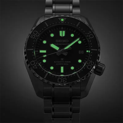 Seiko Prospex HBF001J1 mekanisk dykkerklokke svart 42 mm