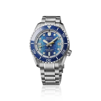 Seiko HBF002J1 Prospex dykkerklokke bl�, safirglass, 42 mm