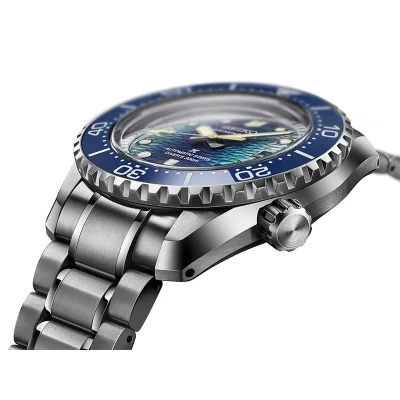 Seiko HBF002J1 Prospex dykkerklokke bl�, safirglass, 42 mm