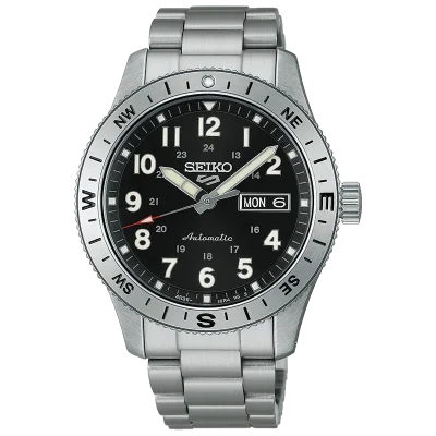 Seiko HDB006K1 mekanisk sportsklokke svart 41 mm