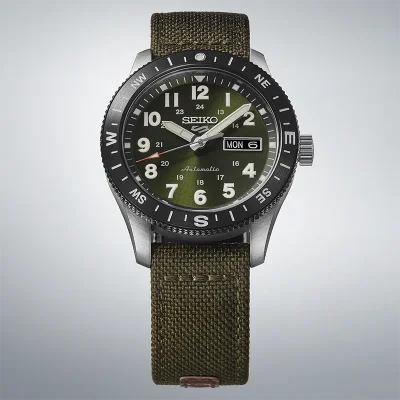 Seiko HDB008K1 Gr�nn Mekanisk Sportsklokke