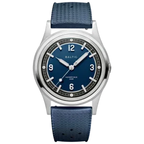 BALTIC WATCHES - HERMETIQUE TOURER BLUE - RUBBER FKM BLUE