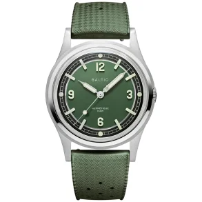 BALTIC WATCHES HERMETIQUE TOURER GREEN - RUBBER FKM GREEN