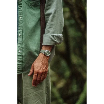 BALTIC WATCHES HERMETIQUE TOURER GREEN - RUBBER FKM GREEN