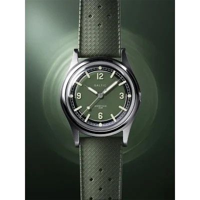 BALTIC WATCHES HERMETIQUE TOURER GREEN - RUBBER FKM GREEN