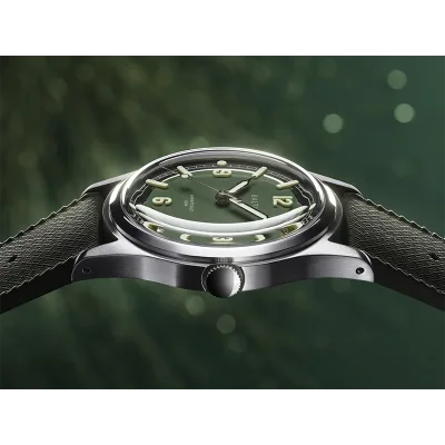 BALTIC WATCHES HERMETIQUE TOURER GREEN - RUBBER FKM GREEN
