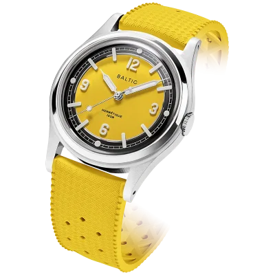 BALTIC WATCHES HERMETIQUE SUMMER YELLOW