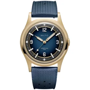BALTIC WATCHES HERMETIQUE TOURER - BLUE BRONZE - BLUE RUBBER