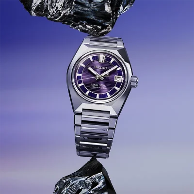 Seiko HKF001J1 King Seiko Lilla Safirglass Automatisk