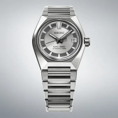 Seiko HKF002J1 King Seiko mekanisk klokke s�lv