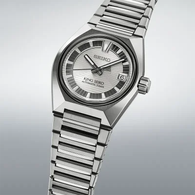 Seiko HKF002J1 King Seiko mekanisk klokke s�lv