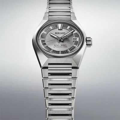 Seiko HKF002J1 King Seiko mekanisk klokke s�lv