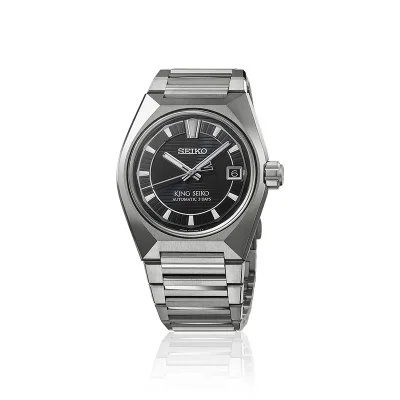 Seiko HKF003J1 King Seiko automatisk mekanisk klokke 41 mm svart