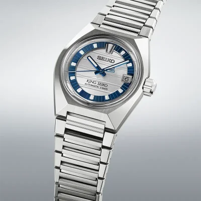 Seiko HKF004J1 King Seiko mekanisk klokke hvit safirglass 41 mm