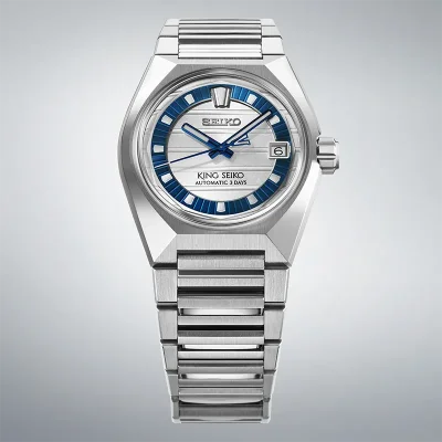 Seiko HKF004J1 King Seiko mekanisk klokke hvit safirglass 41 mm