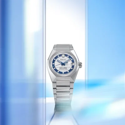 Seiko HKF004J1 King Seiko mekanisk klokke hvit safirglass 41 mm