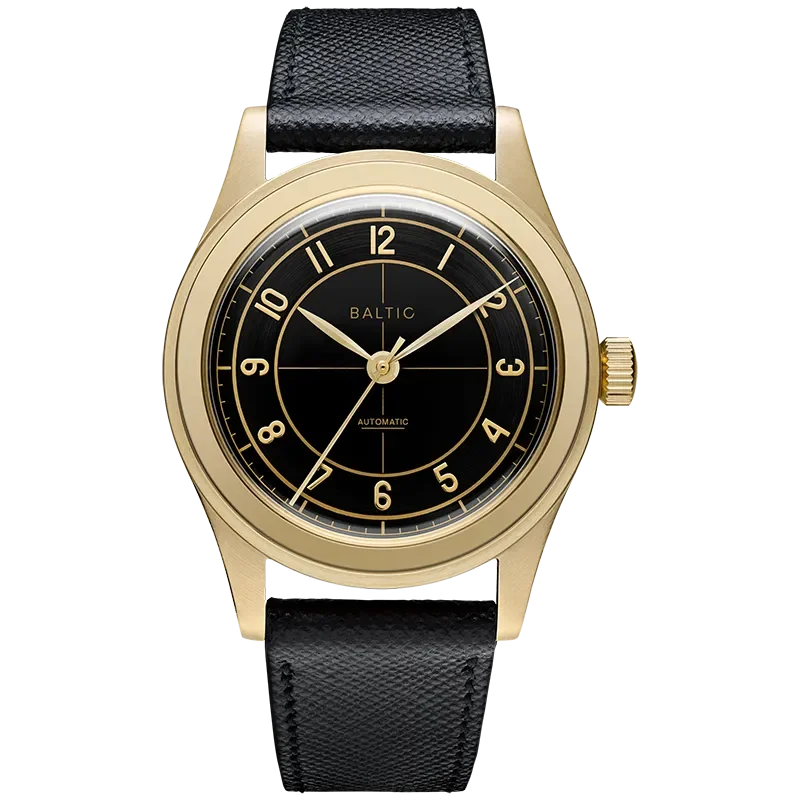 HMS 002 GOLD PVD - BLACK