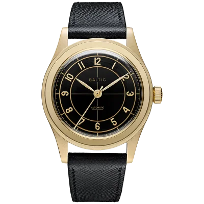 HMS 002 GOLD PVD - BLACK