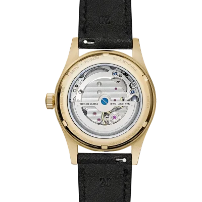 HMS 002 GOLD PVD - BLACK